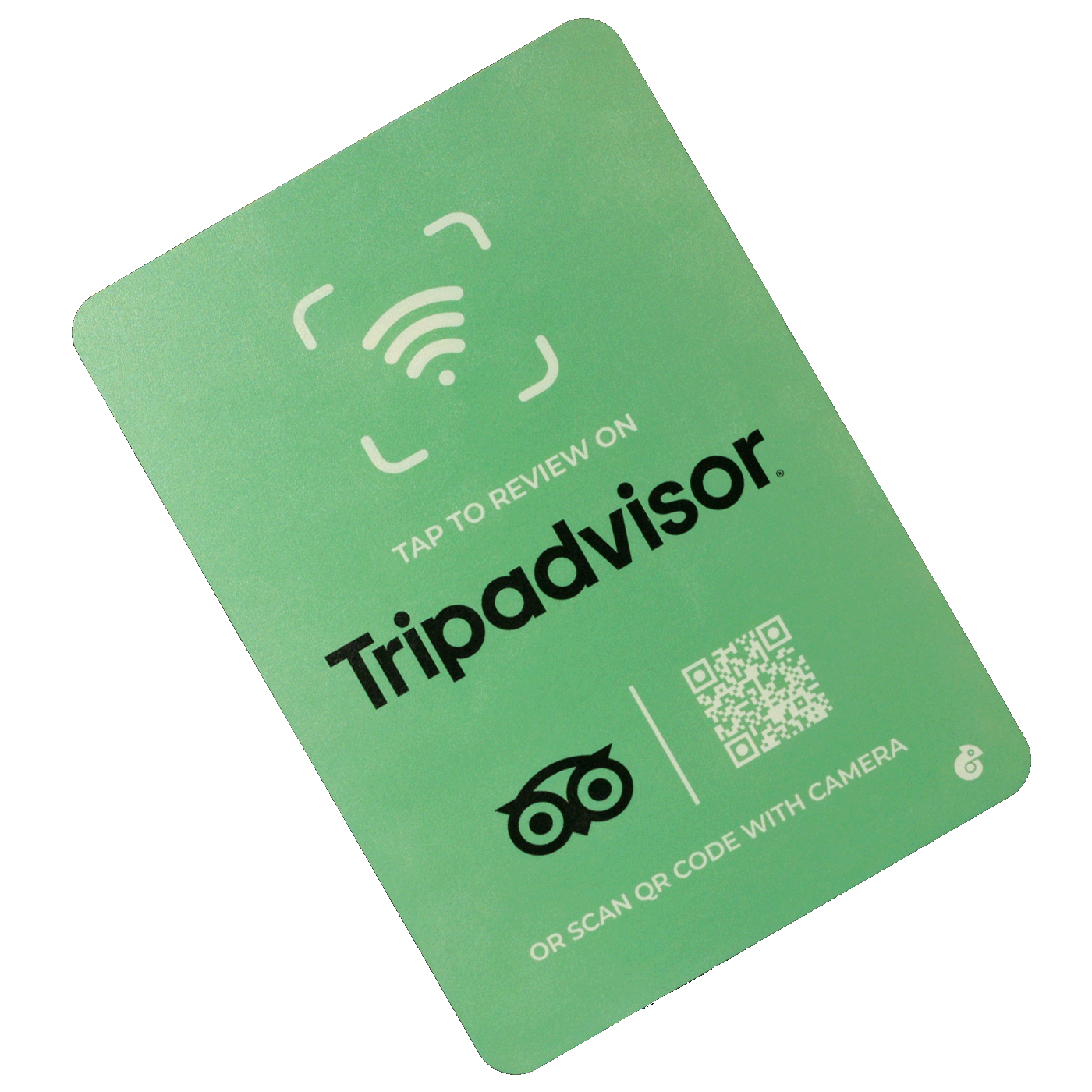 Contactless Tripadvisor Review A5 Tap Sign