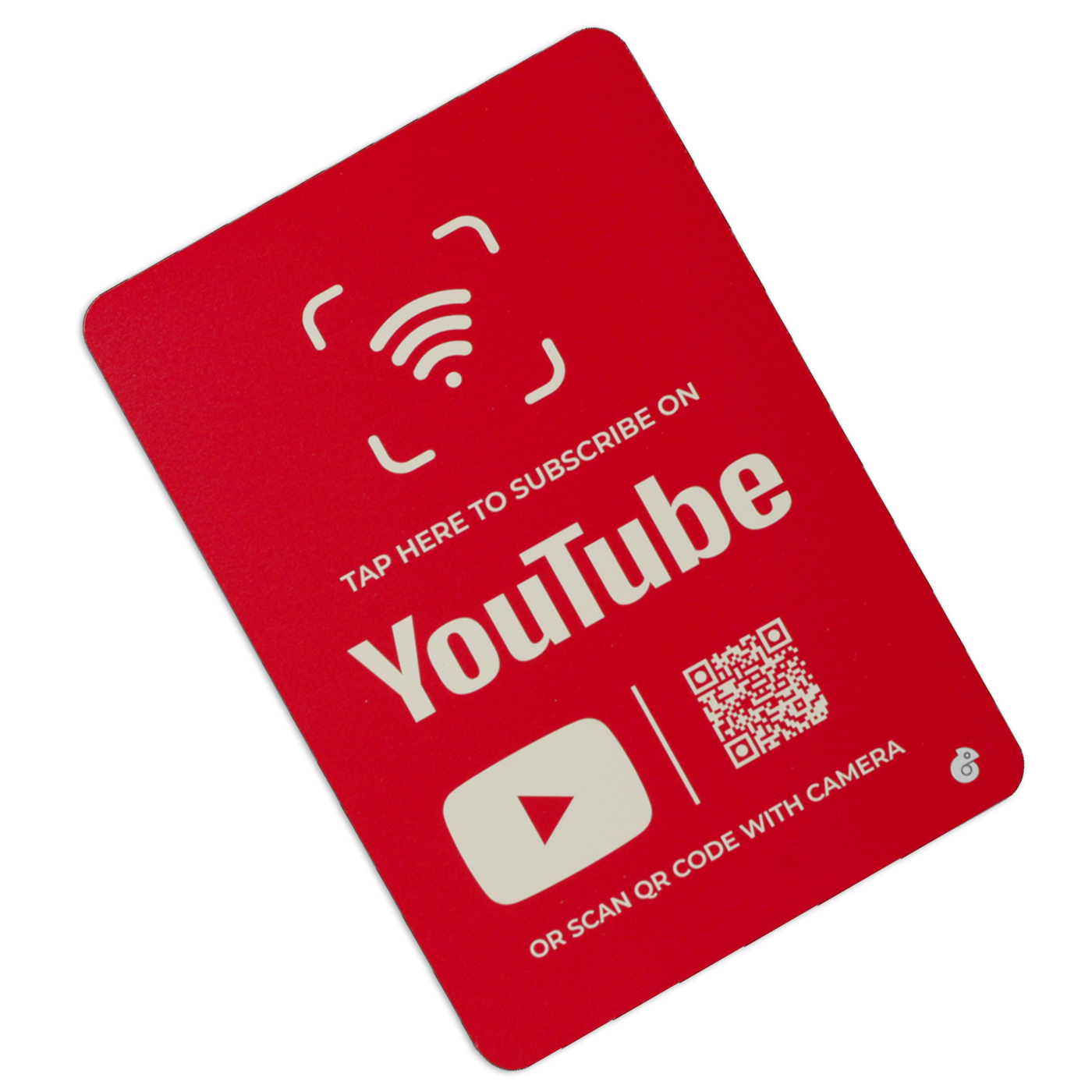 Contactless Youtube NFC A5 Foam Board Sign