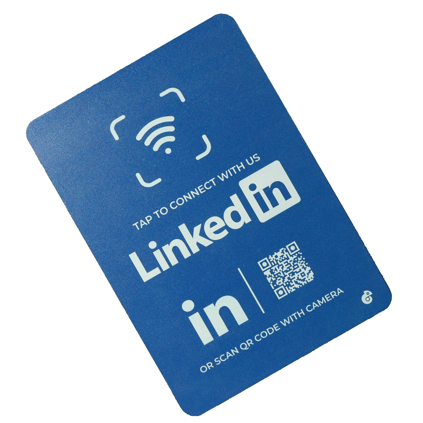 LinkedIn Tap-To-Connect A5 NFC Sign