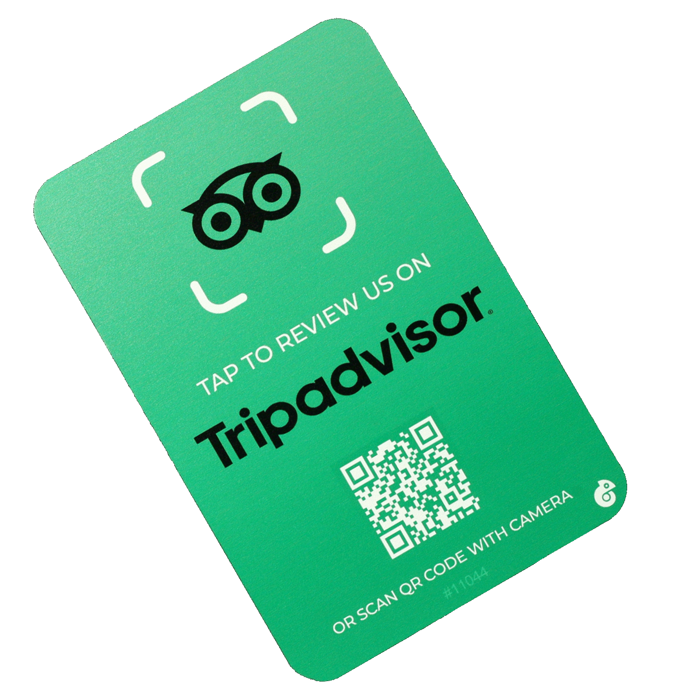 Contactless Tripadvisor Social Media A6 Sign